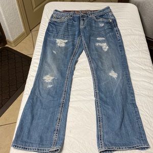 Rock Revival Duke relaxed straight jeans